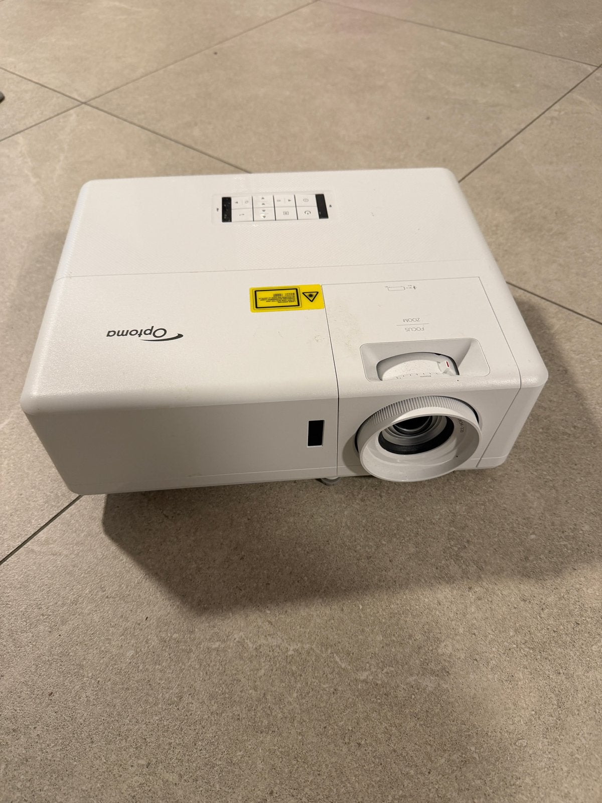 Optoma ZH403 4K Beamer, Audio, Tv en Foto, Ophalen of Verzenden, Zo goed als nieuw