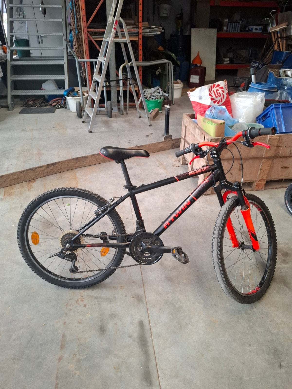 fiets, Ophalen