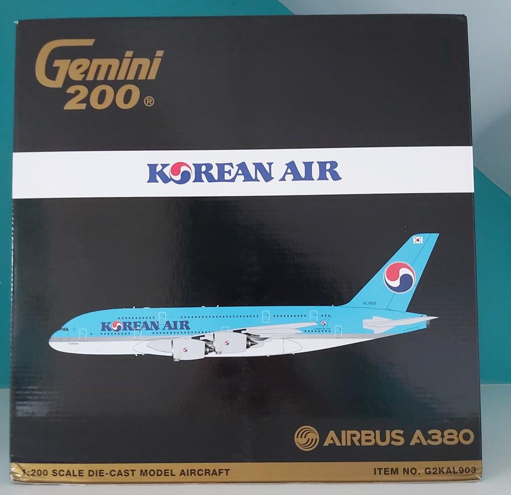 GeminiJets200 Korean Air A380 G2KAL903, Collections, Enlèvement ou Envoi, Neuf, Modèle réduit