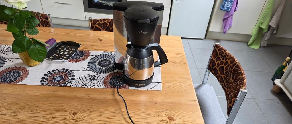 Magimix " LA cafetière ", Electroménager, Café moulu, Réservoir d'eau amovible, Comme neuf, Enlèvement