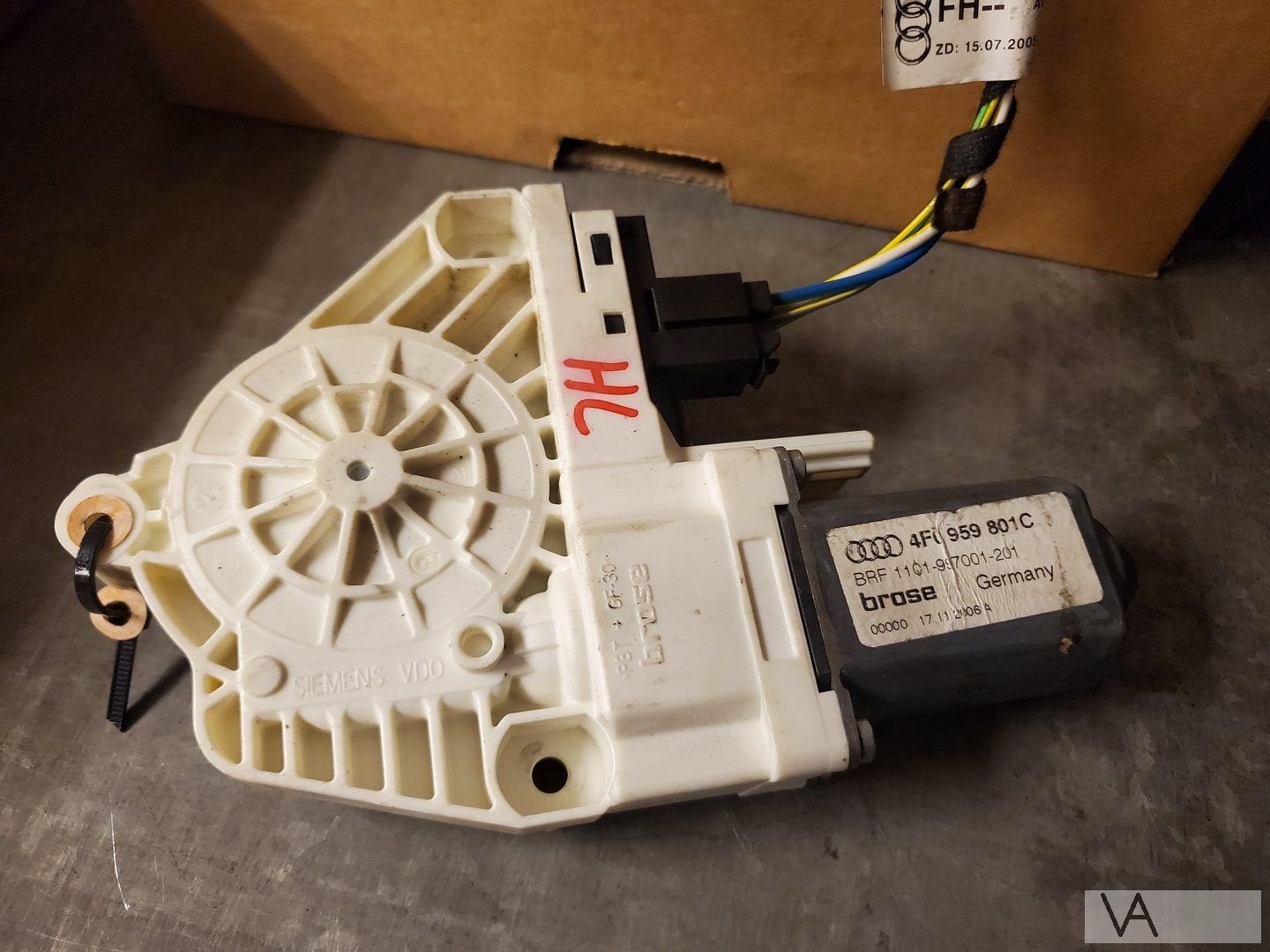 Audi A6 4f 2004 - 2010 raammotor links achter 4f0959801c €20, -, Audi, Utilisé, -