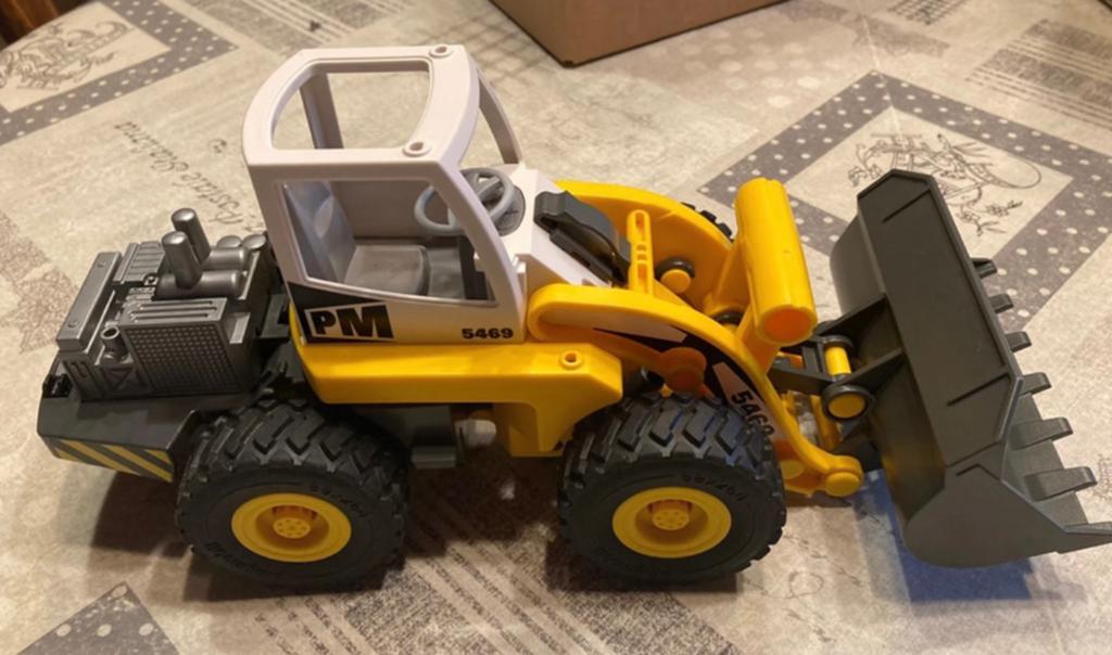 Playmobil graafmachine 33/15 cm, Ophalen of Verzenden, Gebruikt