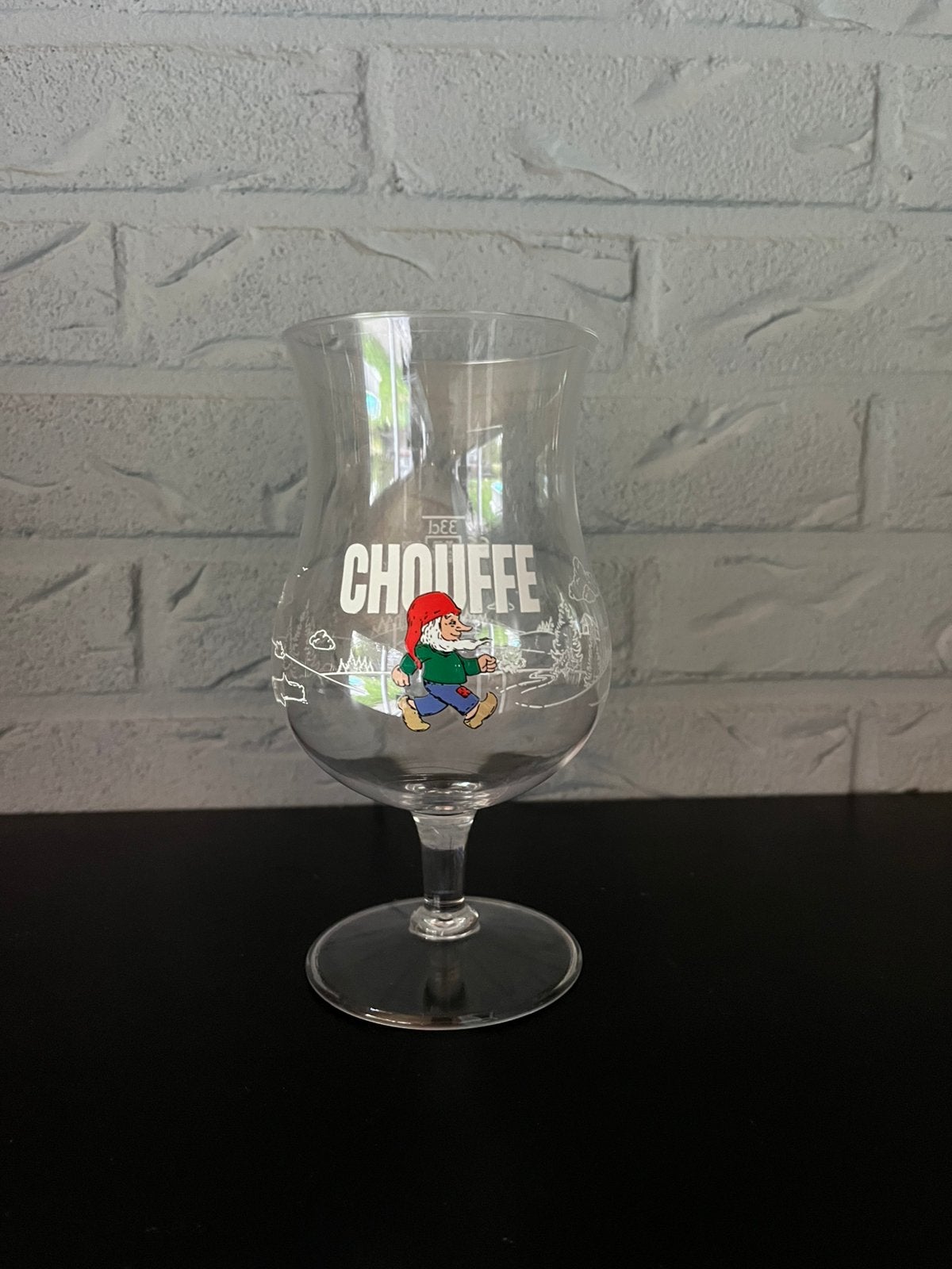 La chouffe plastic beker, Ophalen of Verzenden, Zo goed als nieuw