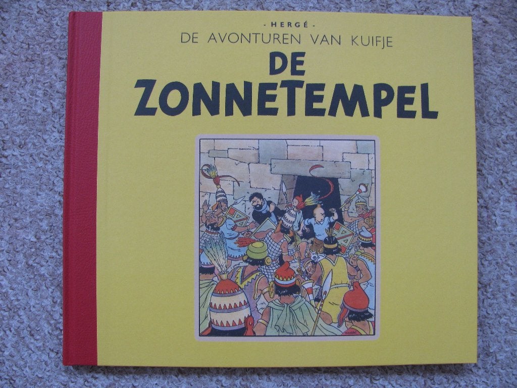 Kuifje - De Zonnetempel - oblong hardcover 2018 nr 56 van 99, Boeken, Stripverhalen, Eén stripboek, Nieuw, Ophalen of Verzenden