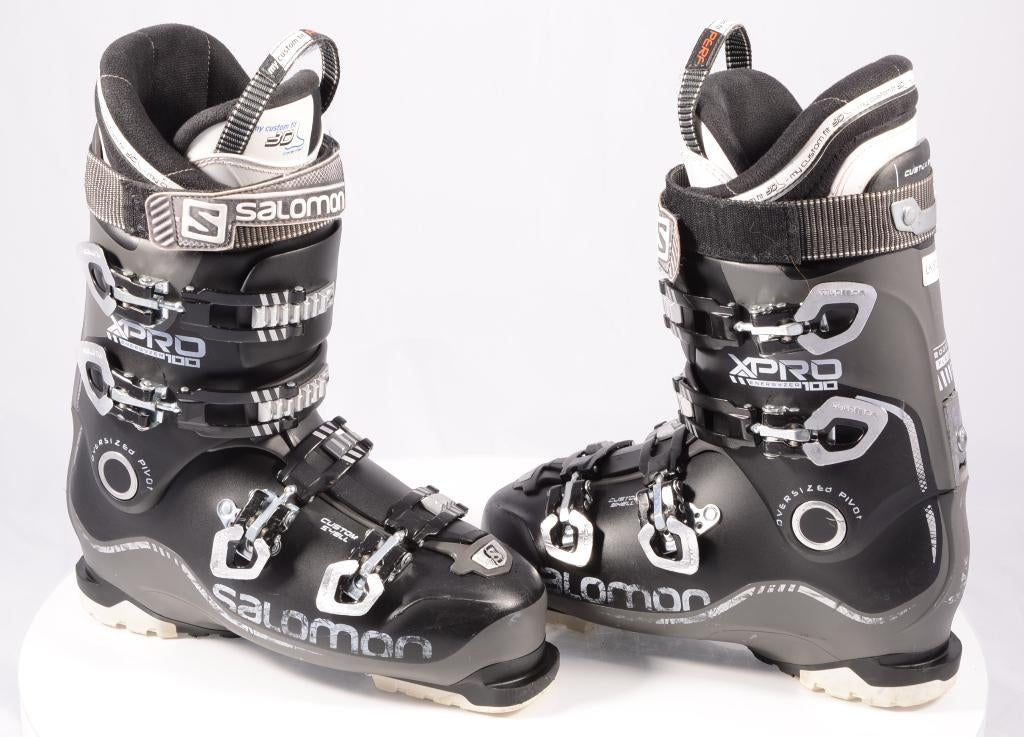 40,5 41 EU skischoenen SALOMON X PRO 100, OVERSIZED pivot, Sport en Fitness, Gebruikt, Schoenen, Carve, Ski