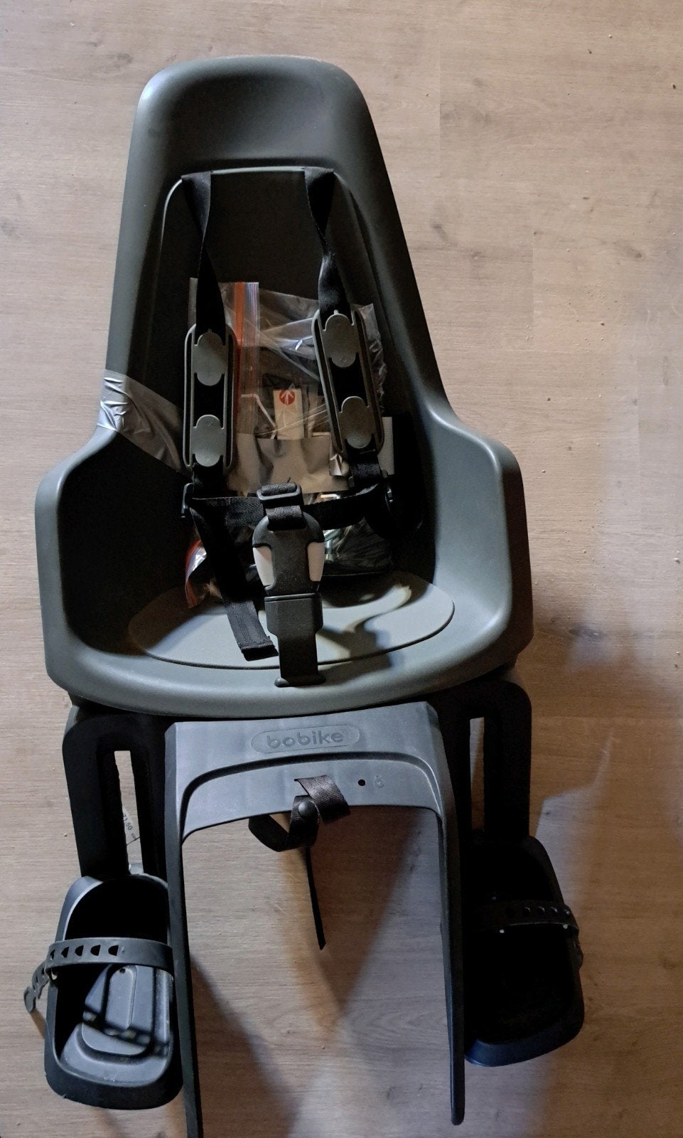 fietszitje bobike, Ophalen