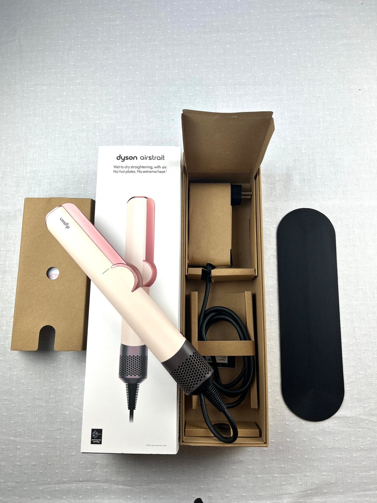Dyson Airstrait avec boîte et accessoires, Enlèvement ou Envoi, Comme neuf, Soin des cheveux