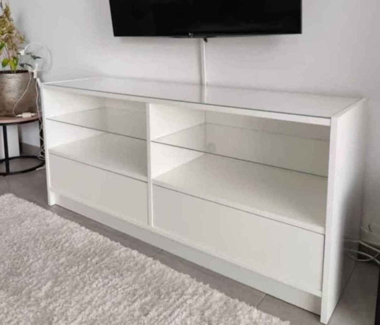 Witte kast met lades, Enlèvement, Comme neuf