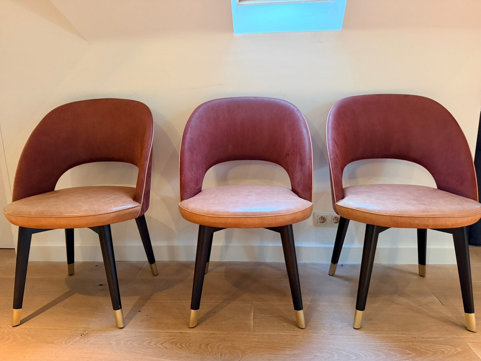 Baxter stoel chair set of 3, Ophalen, Overige kleuren, Drie, Design