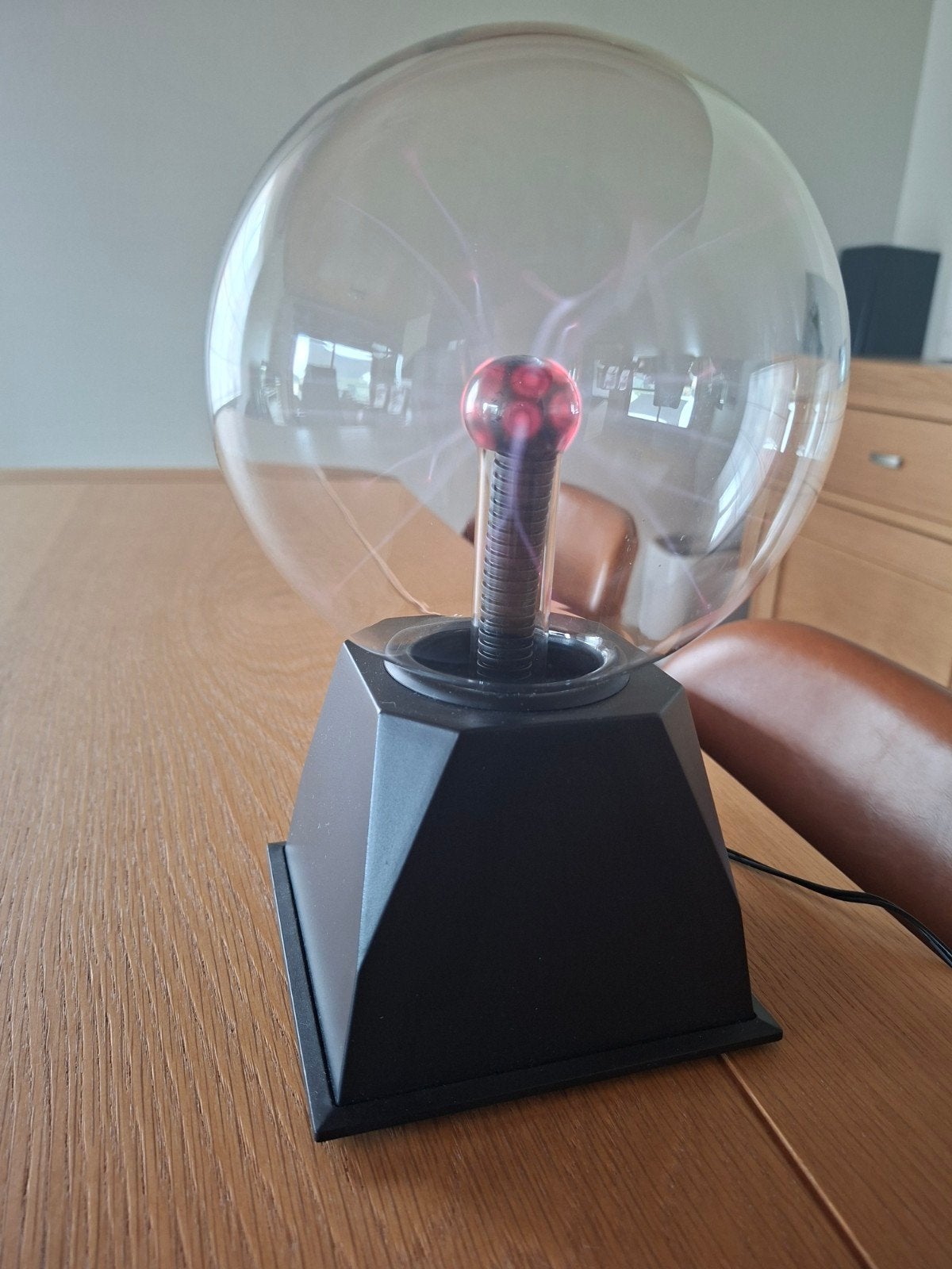 plasma lamp, Kunststof, Ophalen, Zo goed als nieuw, Met verlichting