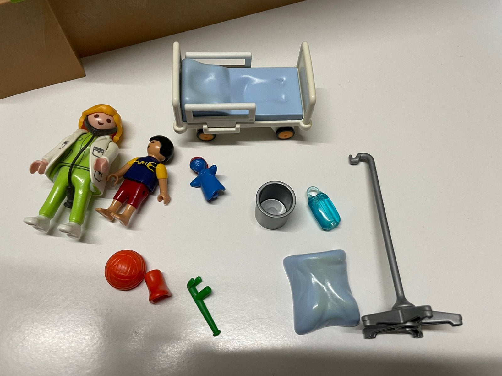 Playmobil City life - chambre d'hôpital avec médecin - 6661, Enlèvement ou Envoi, Kit complet, Utilisé, City life