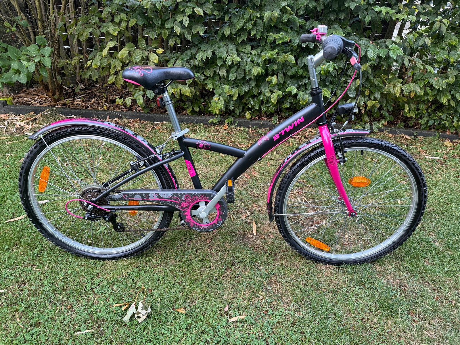 Vélo BTWIN 24” fille, Vitesses, Enlèvement, Utilisé, Frein sur jante