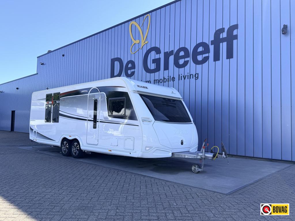 Kabe Imperial 740 TDL E8, Caravans en Kamperen, Caravans, Bedrijf, tot en met 4, 2000 kg en meer, Rondzit, Kabe, 7 tot 8 meter