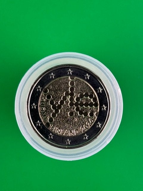 Herdenkingsmunt Finland, Postzegels en Munten, Munten | Europa | Euromunten, Ophalen of Verzenden, Finland, 2 euro, Losse munt