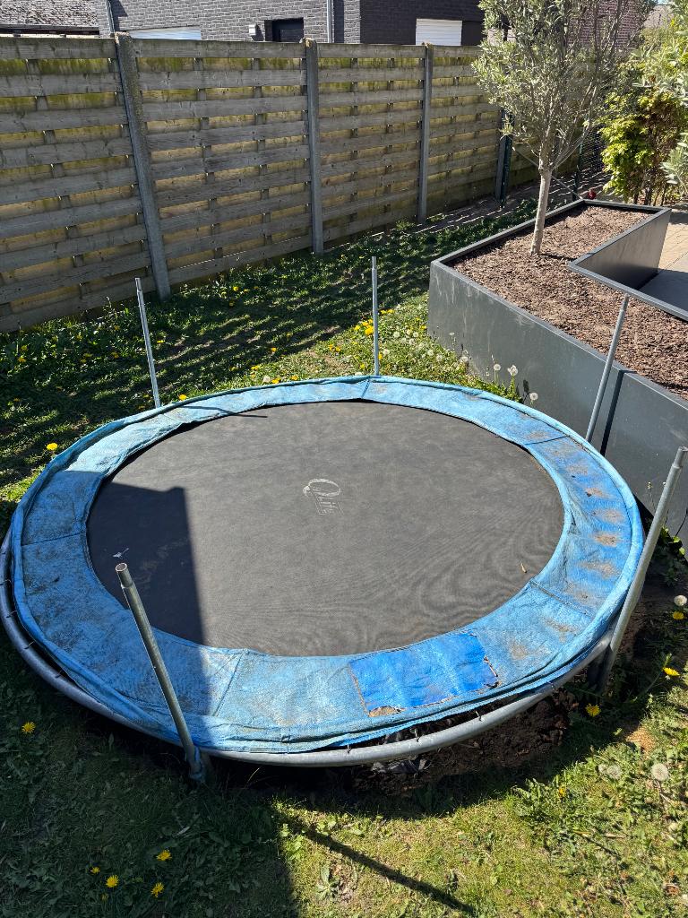 Trampoline, Ophalen, Gebruikt