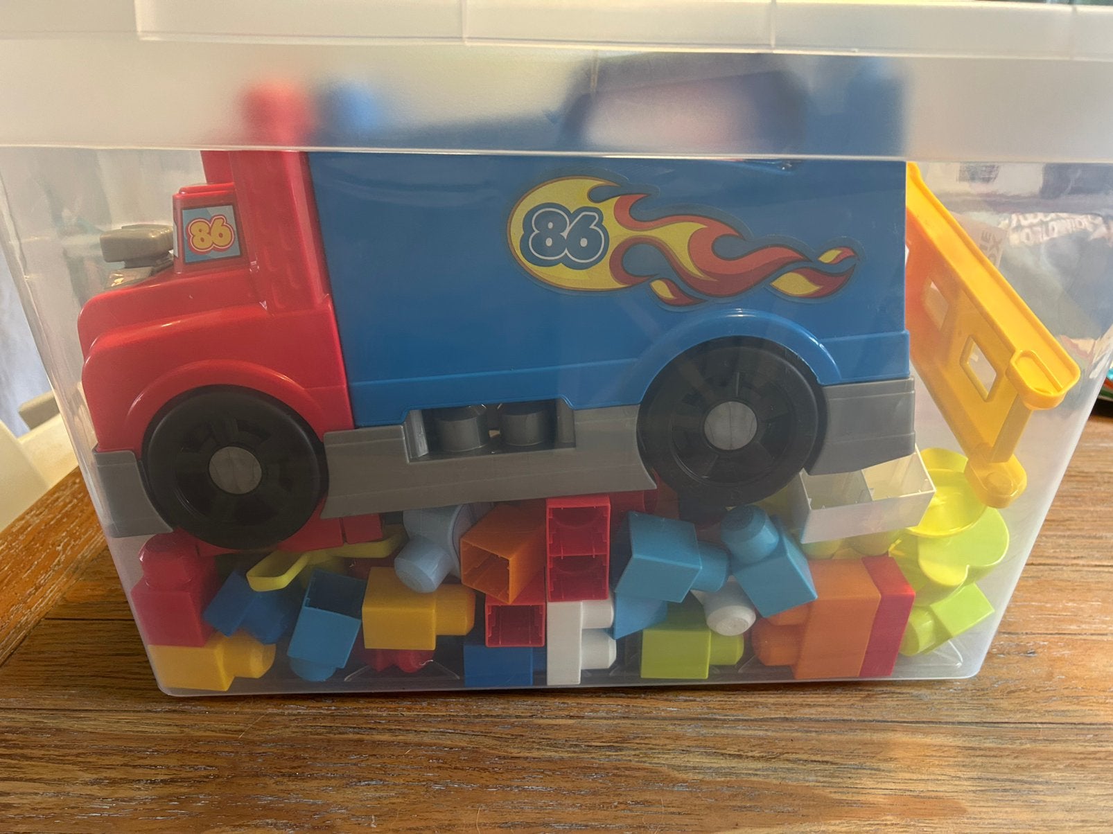 Mega Blocks, Kinderen en Baby's, Speelgoed | Thomas de Trein, Ophalen, Zo goed als nieuw