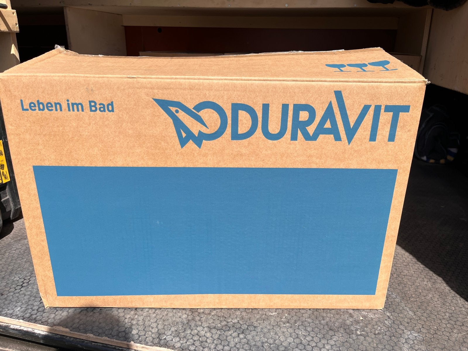 Hangtoilet duravit happy d, Doe-het-zelf en Bouw, Ophalen, Nieuw