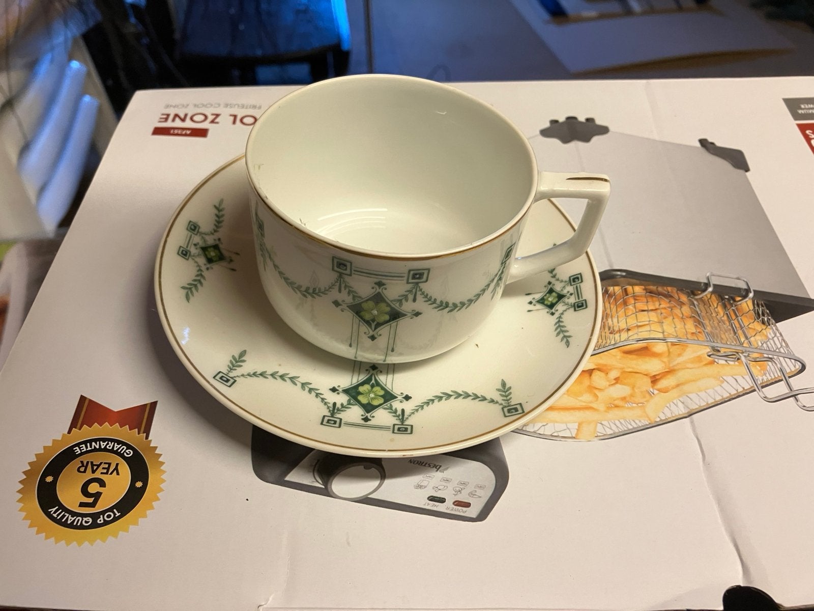 Oud porselein koffieservies, Antiek en Kunst, Ophalen