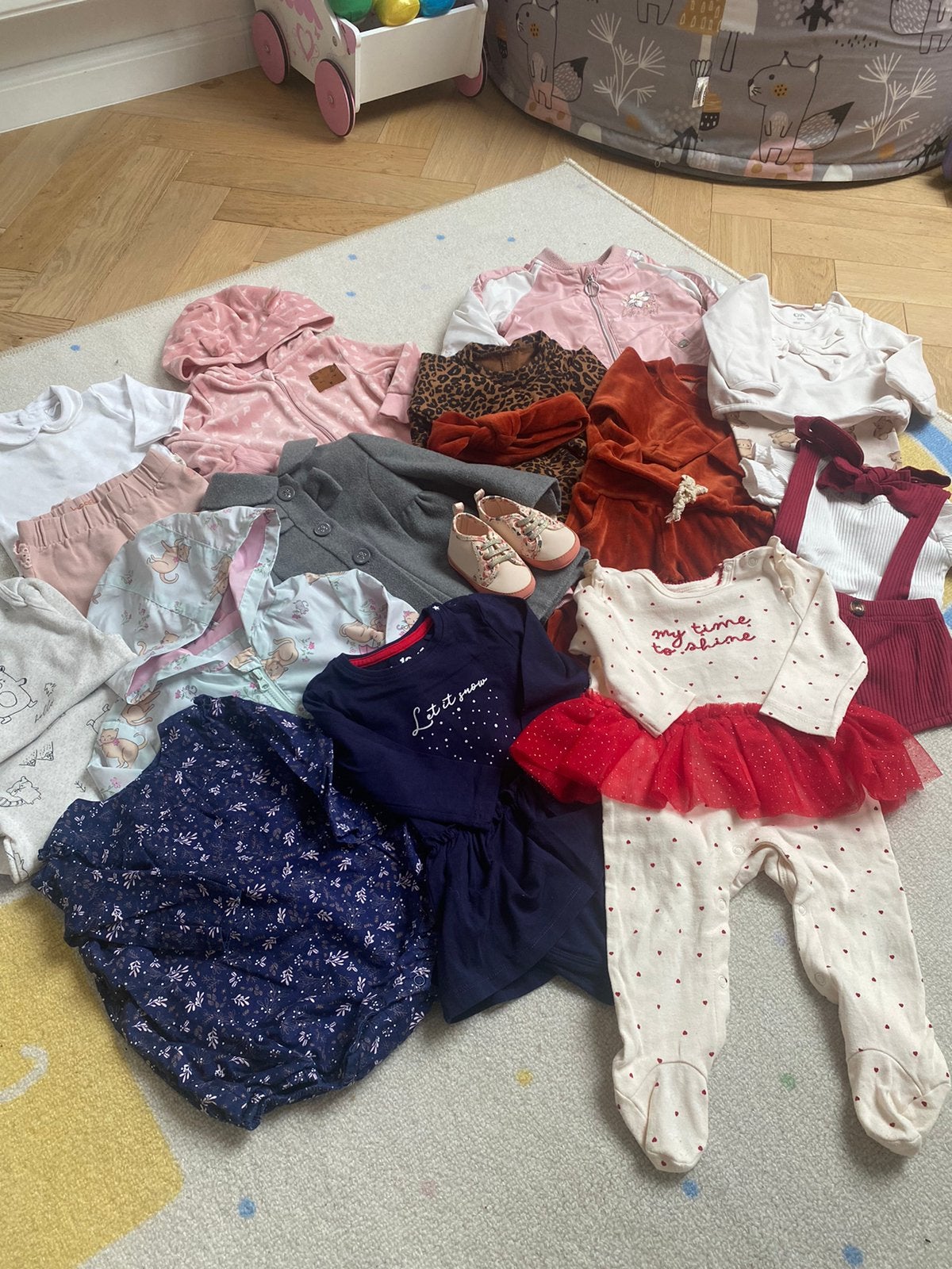 kledingpakket maat 68 meisje C&A Mayoral TAO sergent major, Kinderen en Baby's, Ophalen, Maat 68