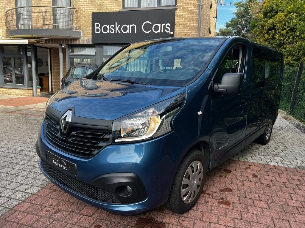 RENAULT TRAFIC/M2016/DUBBEL CABINE/TOP STAAT/NAVI/AIRCO, Euro 5, Achat, Entreprise, Garantie prolongée