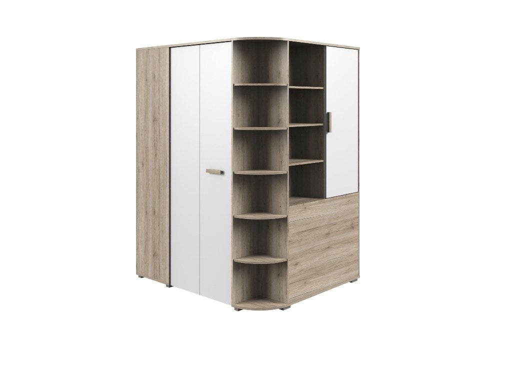 hoek inloop kleding kast, Huis en Inrichting, Ophalen, Met deur(en), 100 tot 150 cm, 75 cm of meer