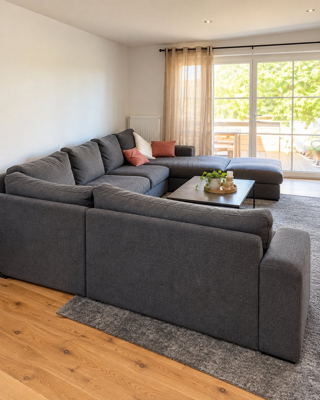 Hoekbank 6 zit Ikea KIVIK, Maison & Meubles, Enlèvement, Comme neuf