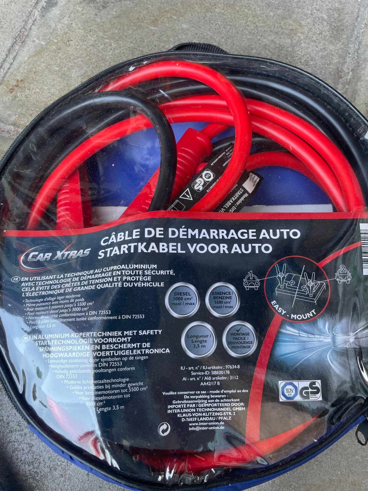 cable de démarrage, Autos : Pièces & Accessoires, Enlèvement