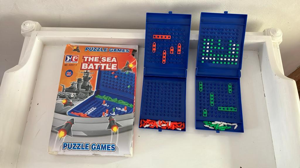 Jeu de bataille navale, Hobby en Vrije tijd, Gezelschapsspellen | Overige, Een of twee spelers, Ophalen of Verzenden, Gebruikt