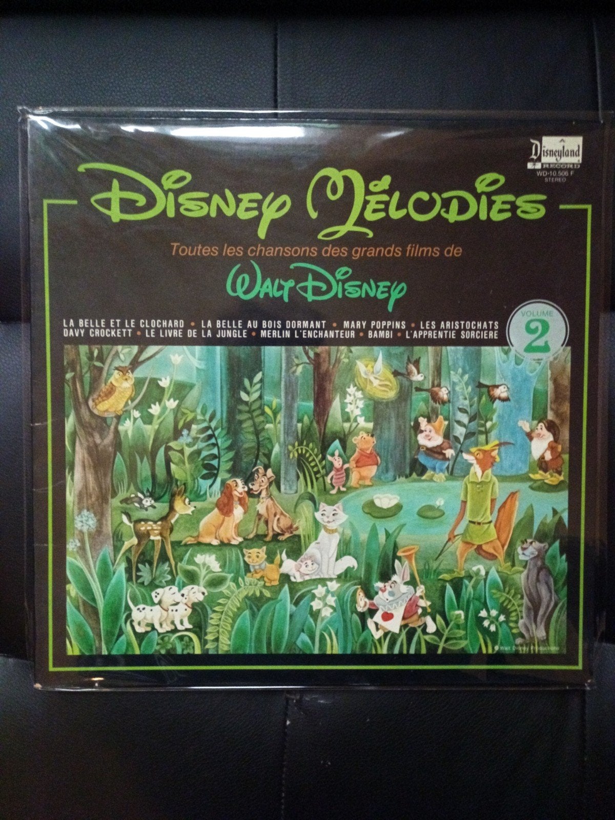 vinyles disney, Ophalen