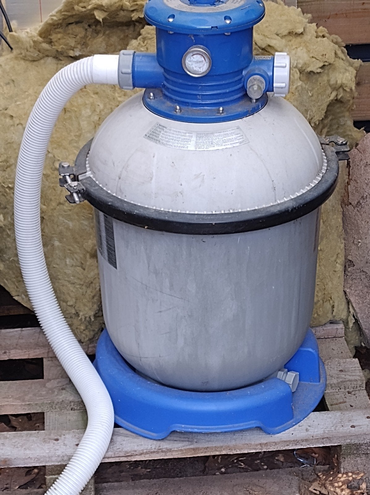 zandfilter te koop , werkt perfect, nieuw zand, Ophalen