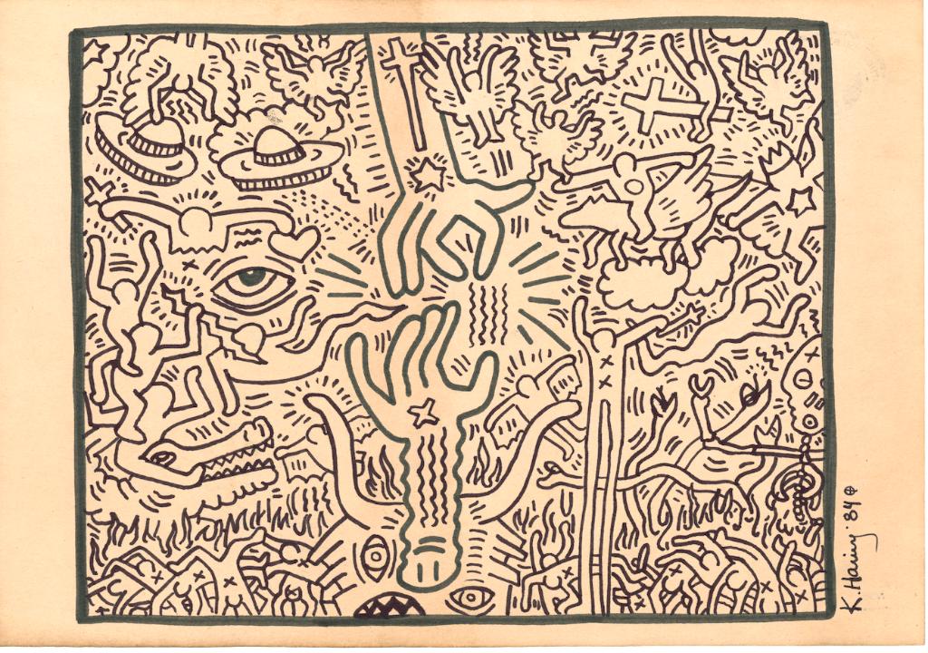Keith Haring Artwork, Envoi