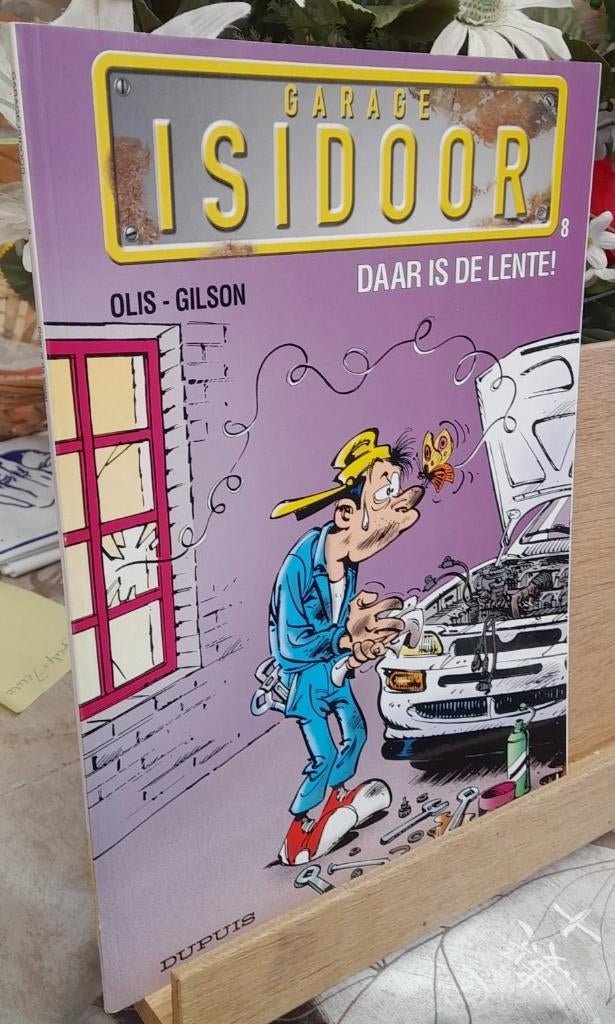 Garage isidoor nr 8   Daar is de lente, Boeken, Stripverhalen, Eén stripboek, Nieuw, Ophalen of Verzenden, Olis