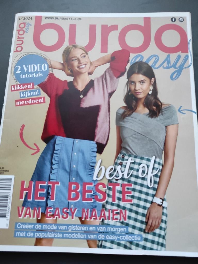 Burda easy, Ophalen of Verzenden, Zo goed als nieuw, Burda