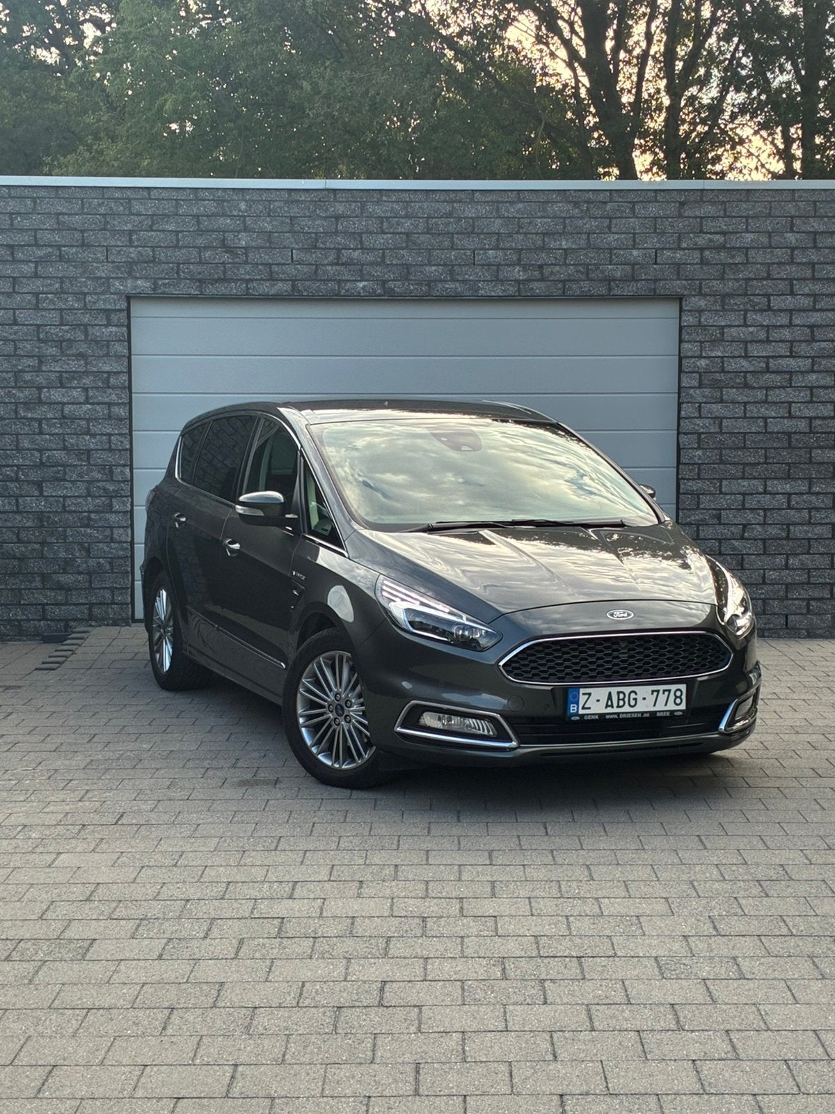 Ford S-Max Vignale | 1e Eig. | Full Option, Autos, Cuir, Argent ou Gris, Euro 6, Entreprise