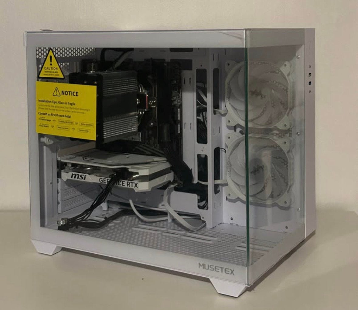 RTX 4060 Led gratis gaming-pc —Ryzen 5  16 GB RAM — 1 TB SSD, Ophalen, Nieuw