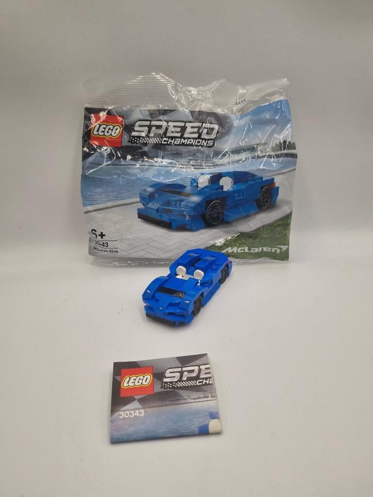 Lego Speed Champions 30343 McLaren Elva, Lego, Nieuw, Compleet, Complete set