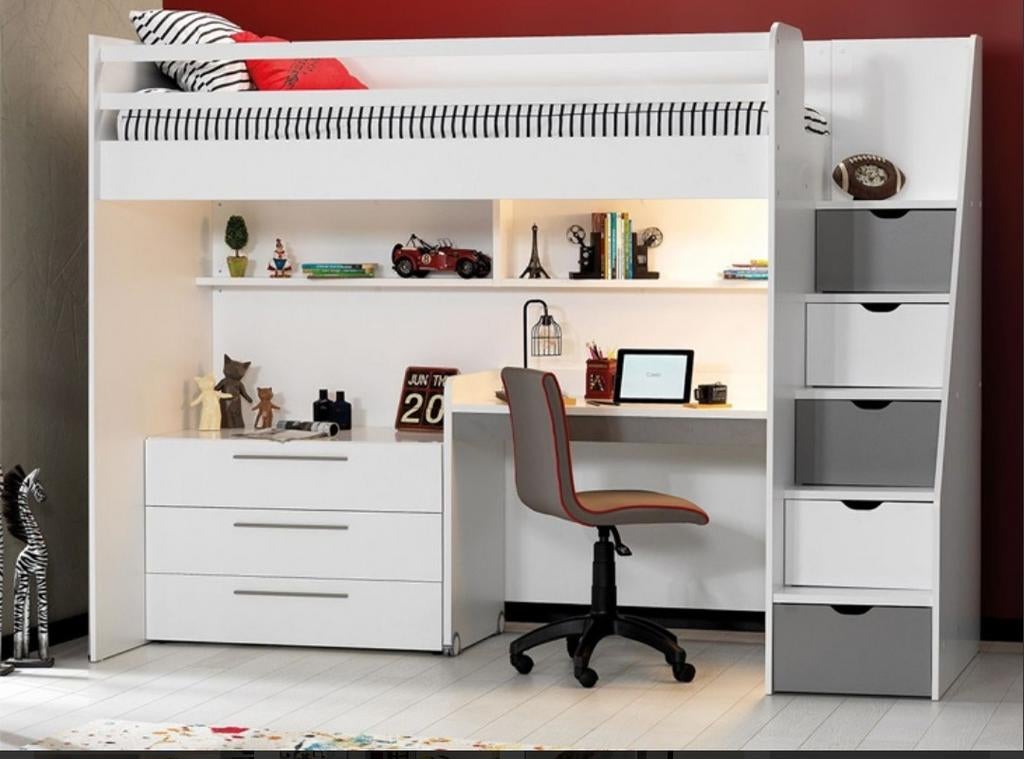 Bed hoogslaper, Ophalen, Hoogslaper