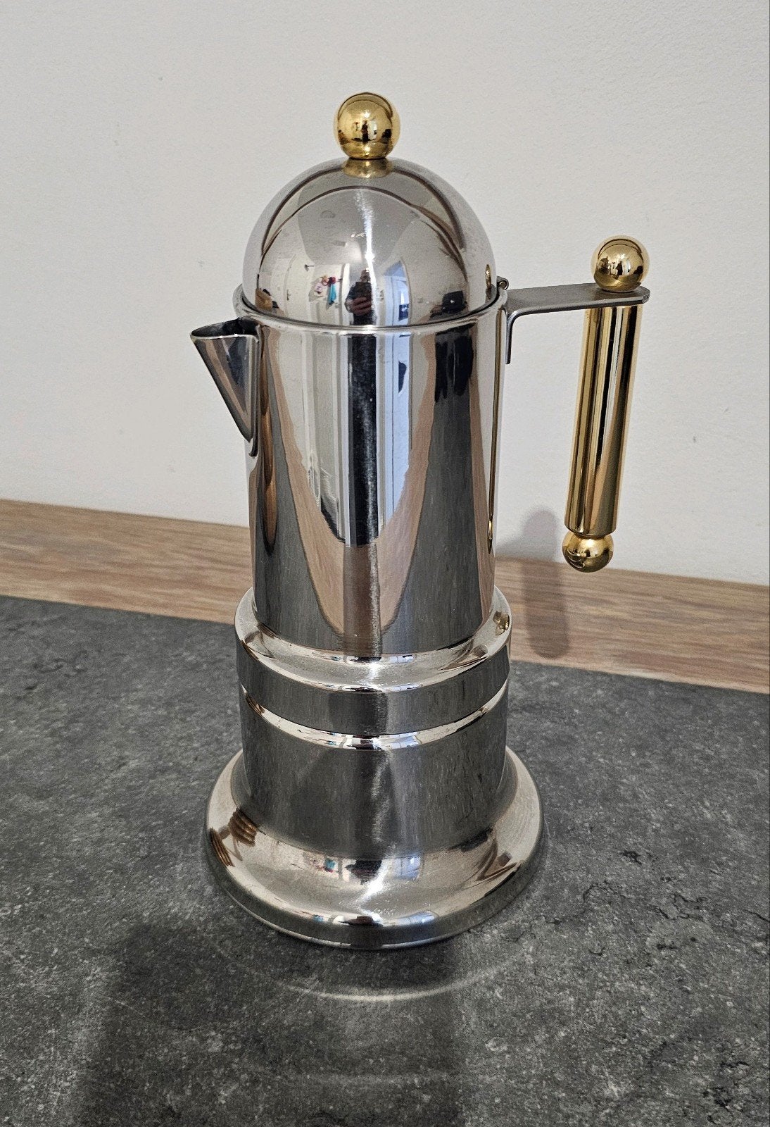 Cafetière italienne VEV VIGANO 6 tasses – État proche du neu, Enlèvement ou Envoi, Cafetière