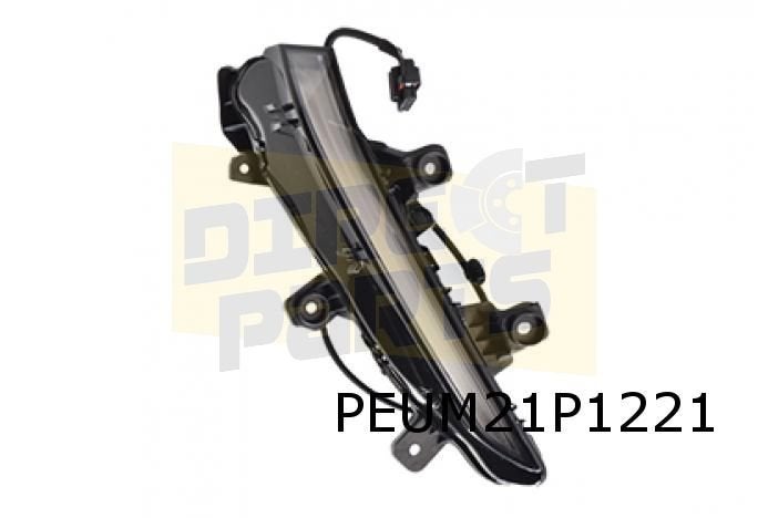Peugeot 2008/ 208 dagrijlamp R (zwarte behuizing) Origineel!, -, Verzenden, -, Nieuw