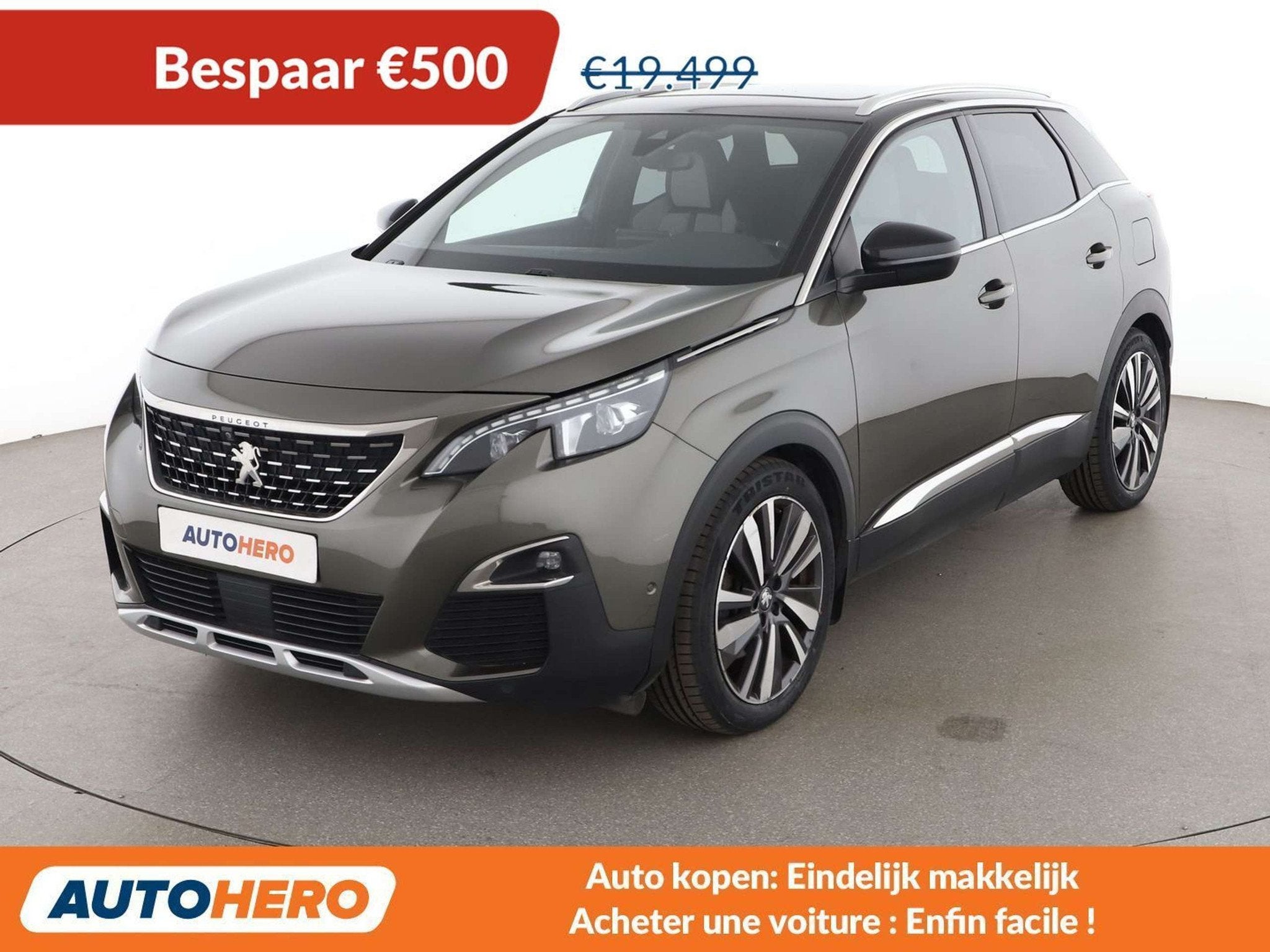 Peugeot 3008 1.6 Hybrid 4 300 GT (bj 2020, automaat), Auto's, Gebruikt, Euro 6, 31 g/km, 5 zetels