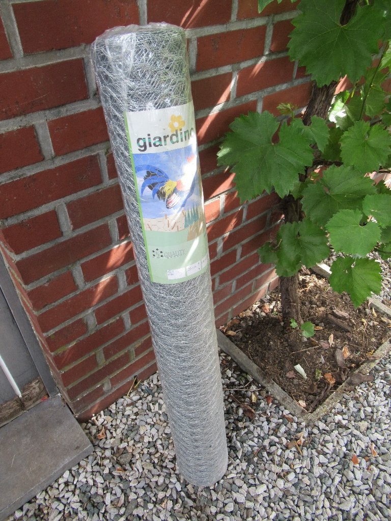 kippendraad-GIARDINO-verzinkt-25 meter draad-NIEUW-NIEUW, Jardin & Terrasse, Enlèvement, Fil