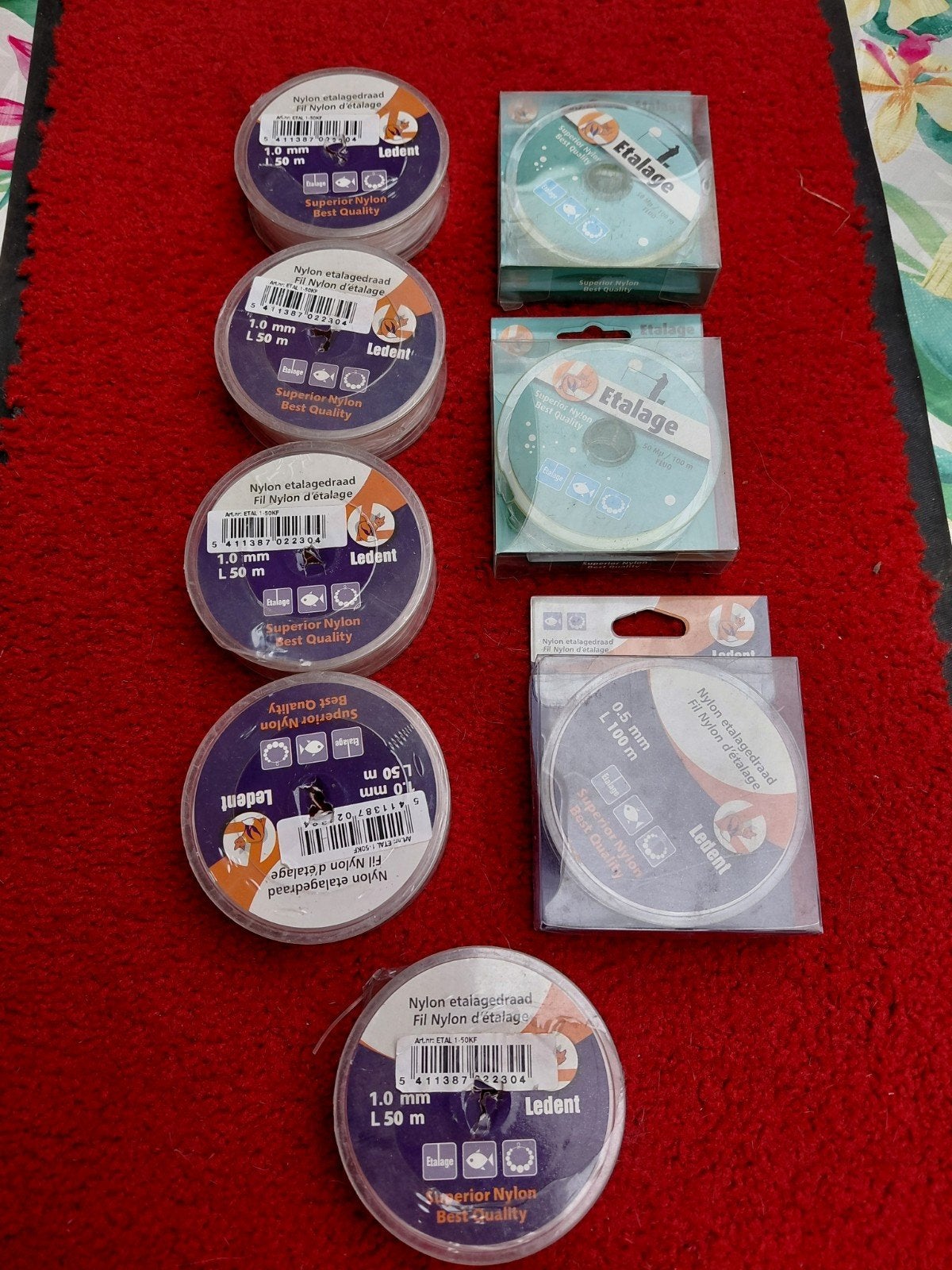 Lot de 8 bobines de fil, Enlèvement ou Envoi