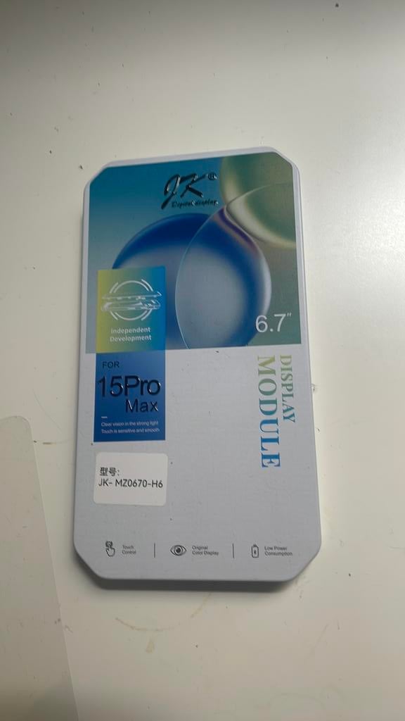 Lcd 15 pro max avec réparation qualité premium, Télécoms, Enlèvement ou Envoi, Comme neuf