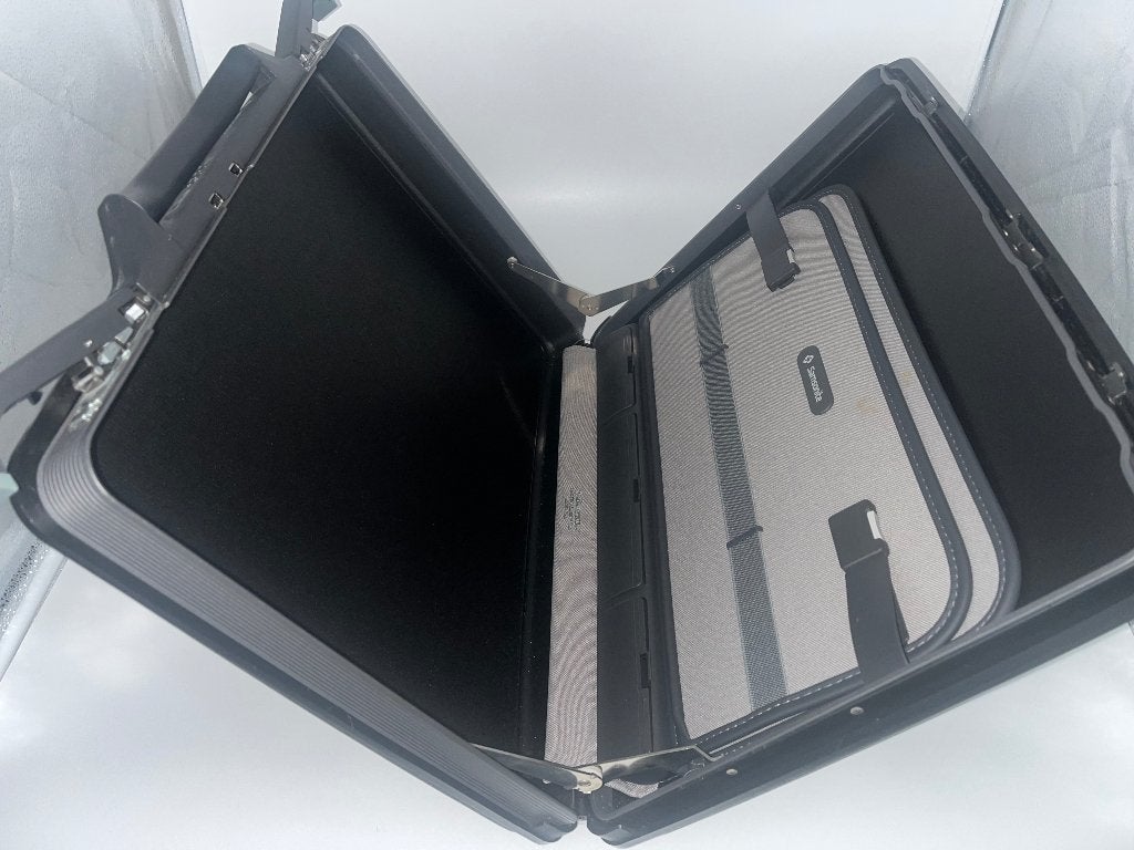 Samsonite aktetas / koffer, Ophalen, Zo goed als nieuw, Hard kunststof, Slot