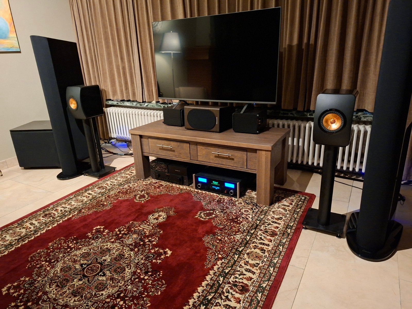Kef ls50 perfecte staat, Enlèvement ou Envoi, Comme neuf