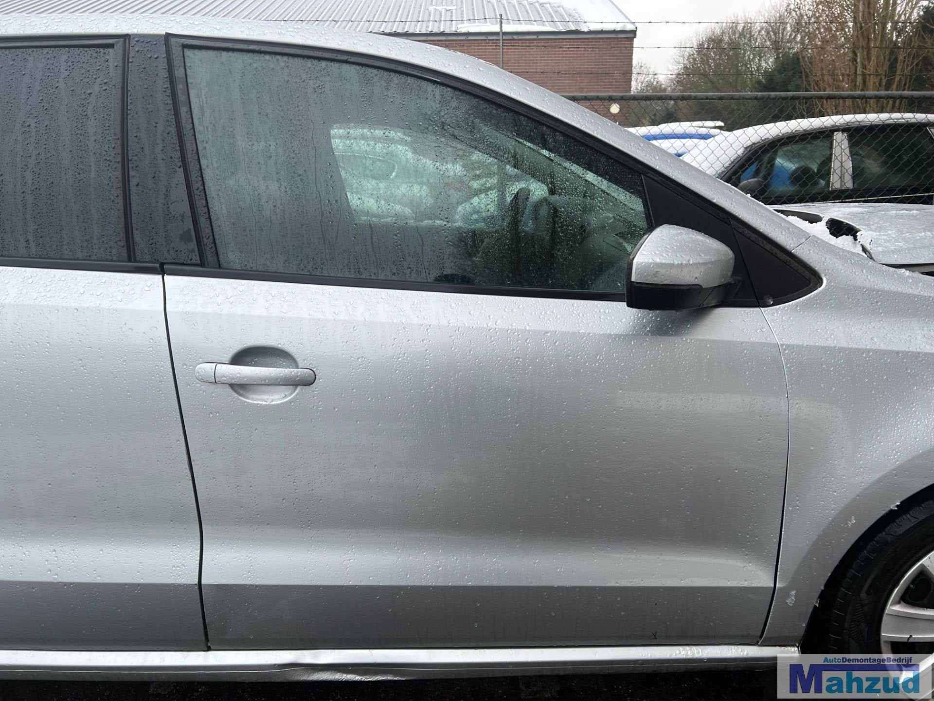VW POLO 6R Argent LA7W Porte avant droite 2009-2016, Volkswagen, Volkswagen AG, Vw@volkswagen.de, Utilisé