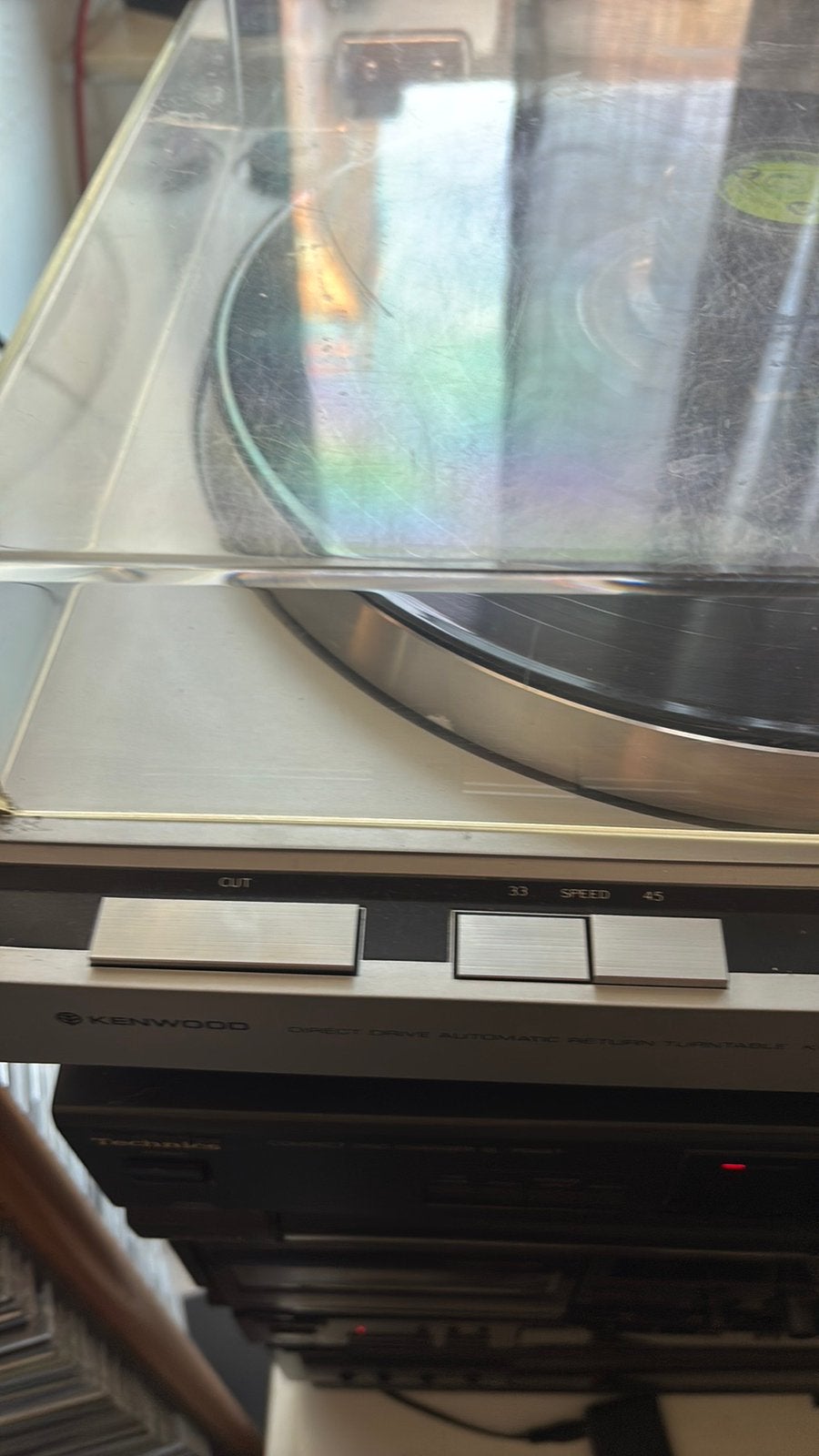 Kenwood Direct Drive Automatic Return Turntable, Ophalen of Verzenden, Zo goed als nieuw