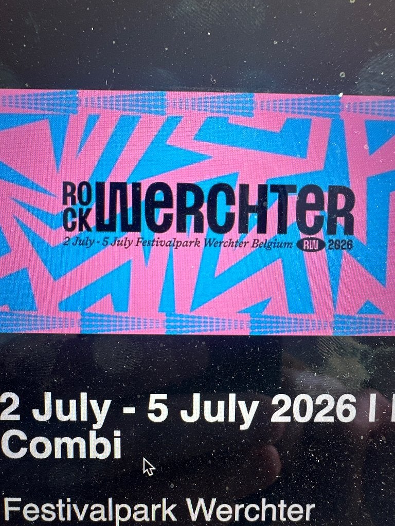 Rock Werchter combi ticket, Tickets & Billets, Une personne, Plusieurs jours