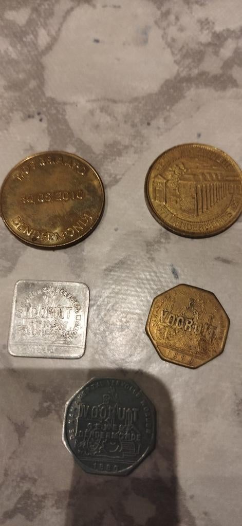 Dendermonde, Enlèvement, Monnaie