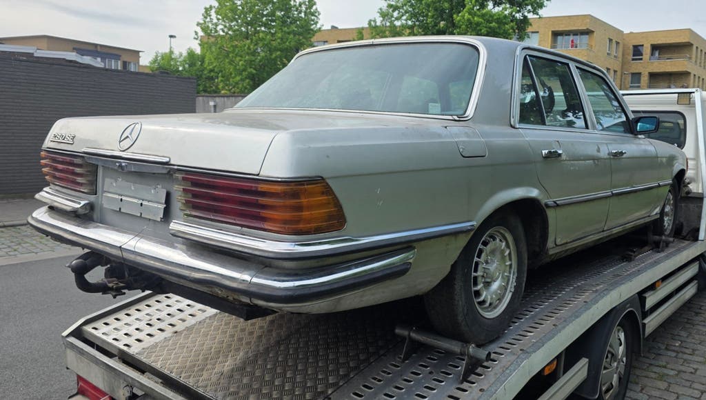 Mercedes 280se w116 automaat met airco, foto 4